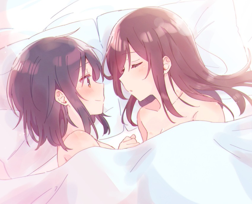adachi sakura and shimamura hougetsu (adachi to shimamura) drawn by sorimachi-doufu