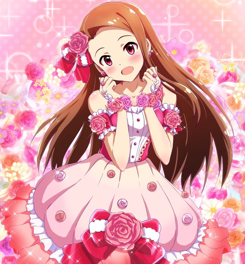 minase iori (idolmaster and 2 more) drawn by hina_(araburu-hinadori)