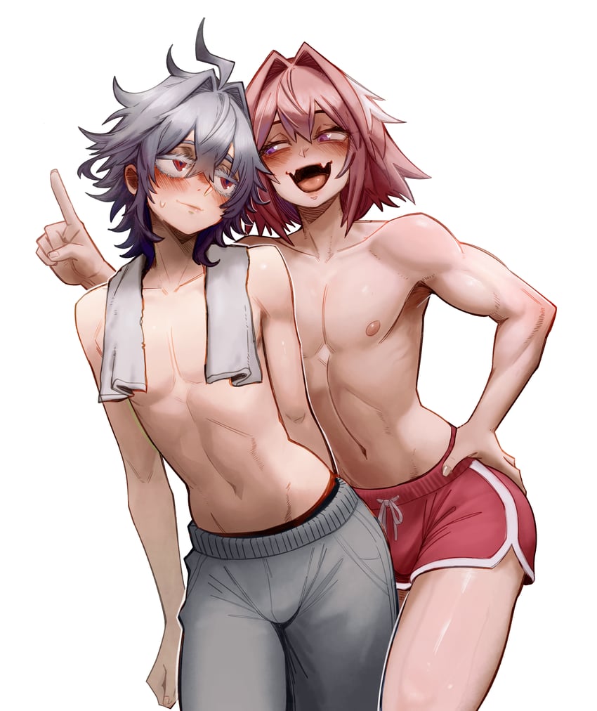 astolfo and sieg (fate and 1 more) drawn by hyacihyaci
