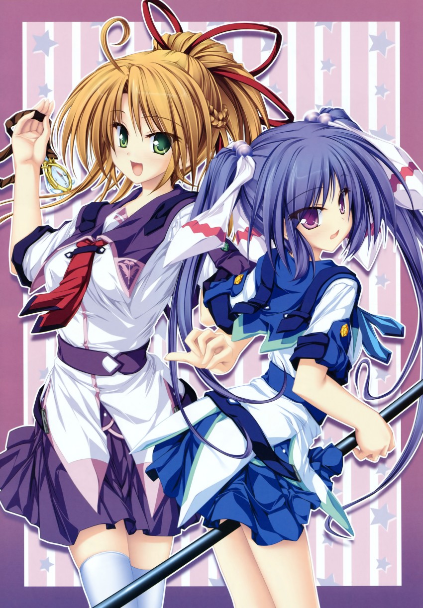 hoshiba sora and narukami aoi (77: and the two stars meet again) drawn by tenmaso