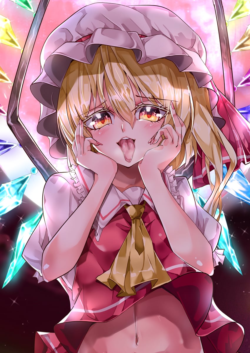 flandre scarlet (touhou) drawn by mahoro_(minase_mahoro)