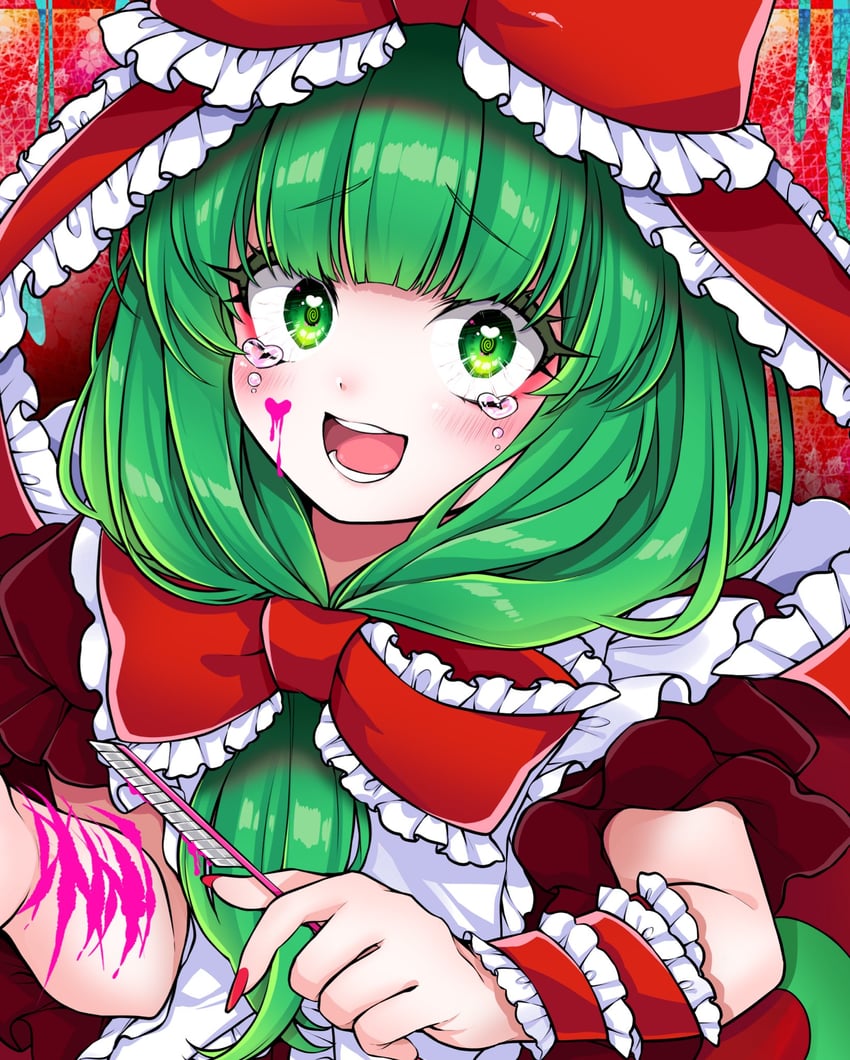 kagiyama hina (touhou) drawn by yoma_(lycoris109)