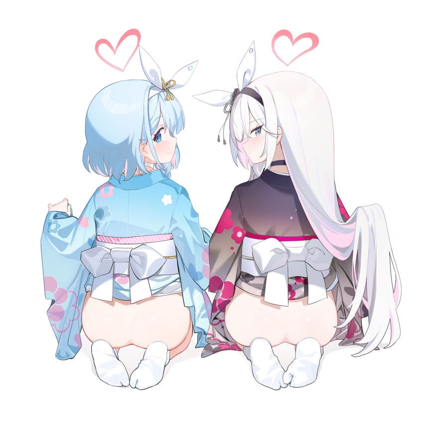 arona and plana (blue archive) drawn by djheycha