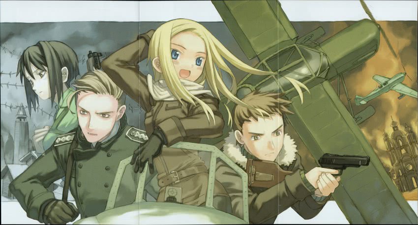 allison whittington, wilhelm schultz, fiona, and carr benedict (allison to lillia) drawn by kuroboshi_kouhaku