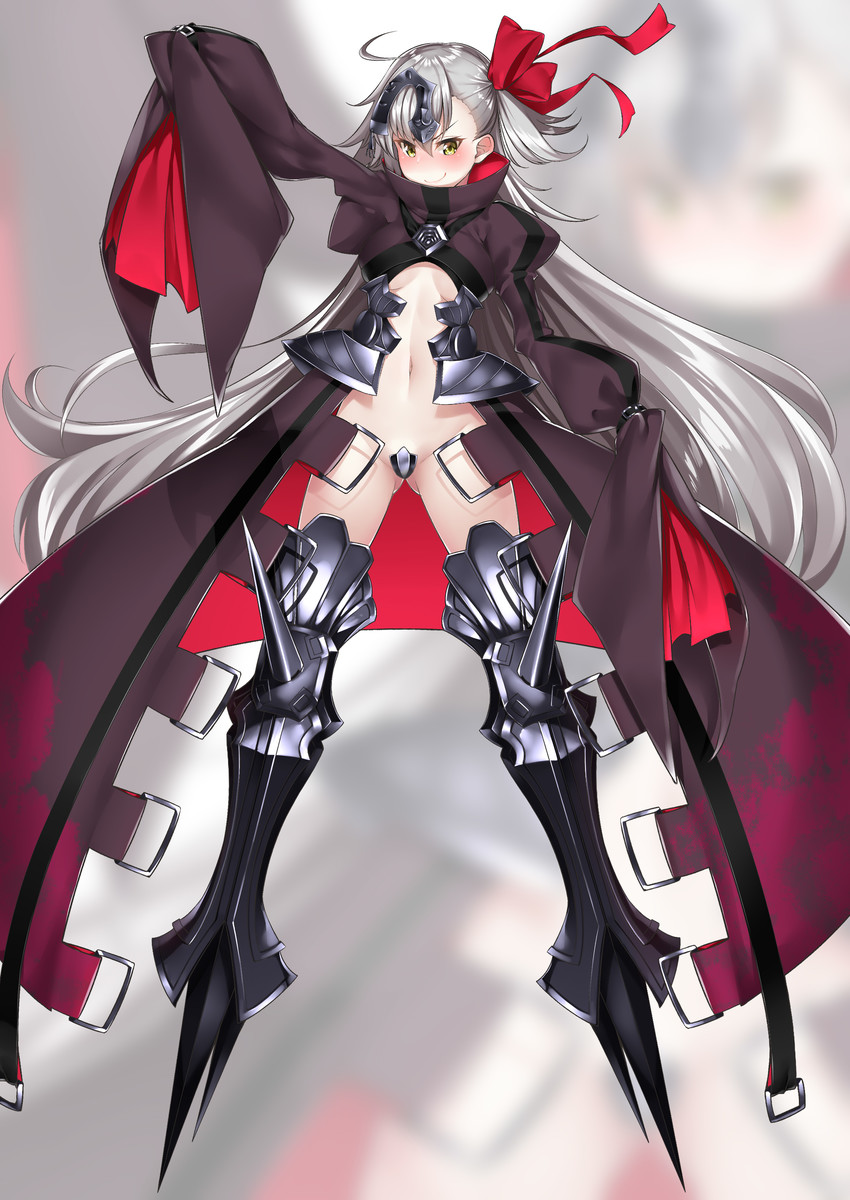 jeanne d'arc alter and meltryllis (fate and 3 more) drawn by watosu