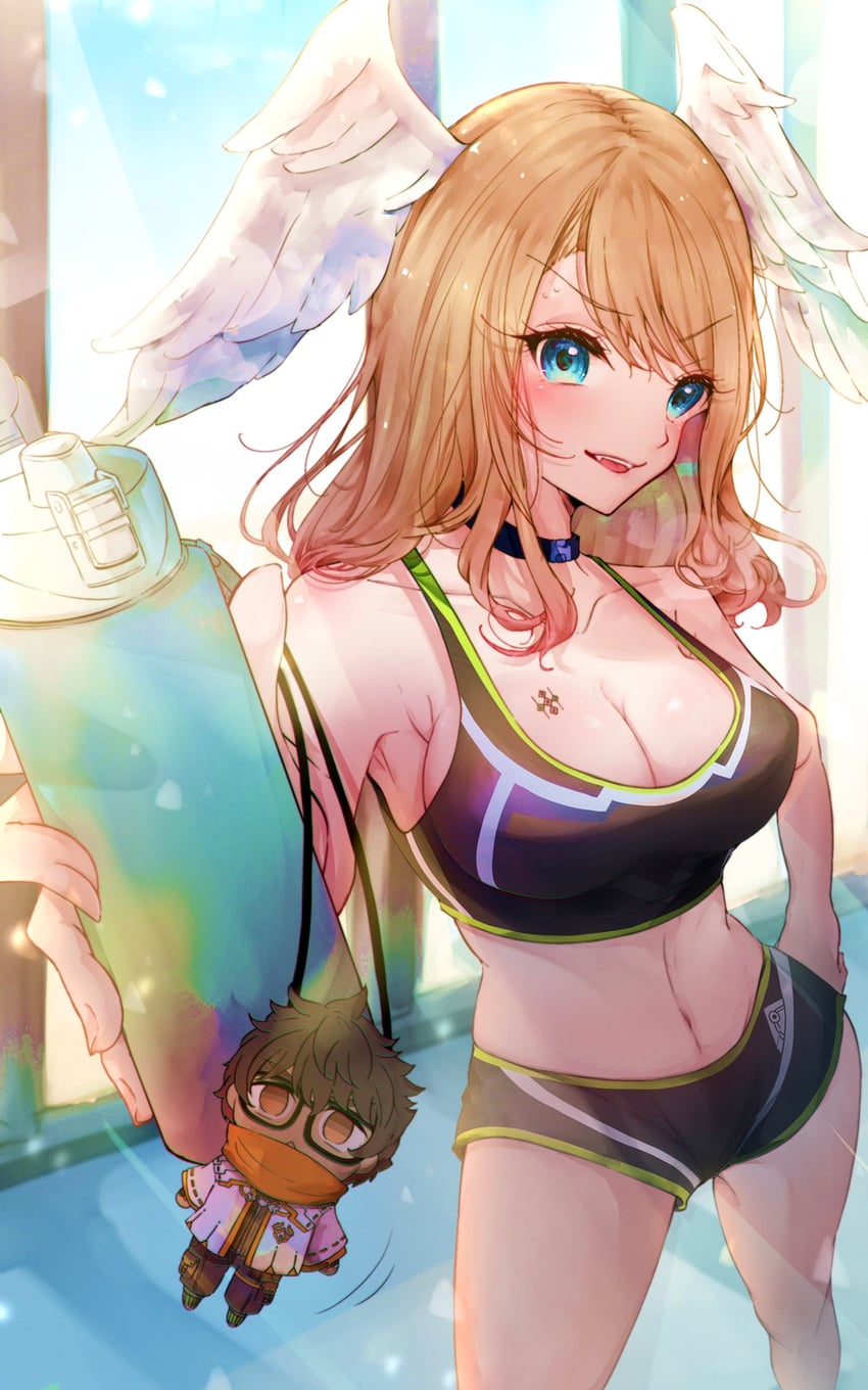 eunie and taion (xenoblade chronicles and 1 more) drawn by nemu_(ut_kakinotane)