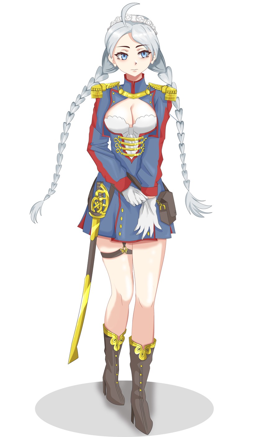 nina and paulette meric (fire emblem and 2 more) drawn by pluv_hill