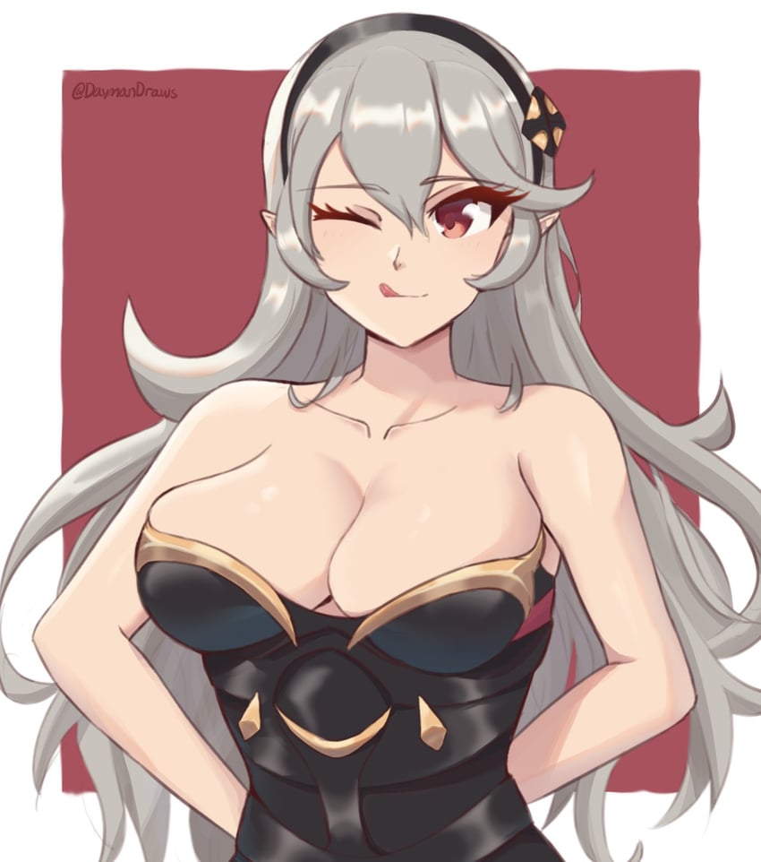 female corrin (fire emblem and 1 more) drawn by daymandraws