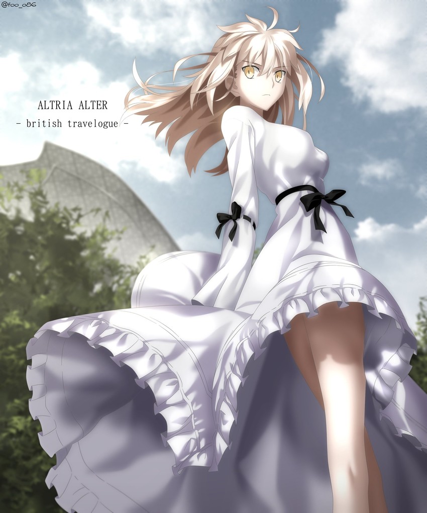 artoria pendragon and saber alter (fate and 2 more) drawn by foo_(pixiv54892036)
