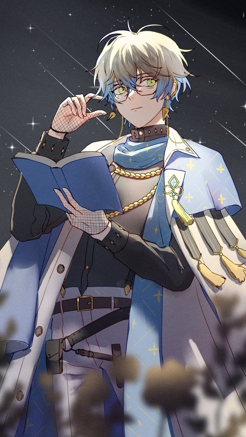 ike eveland (nijisanji and 1 more) drawn by oci0o