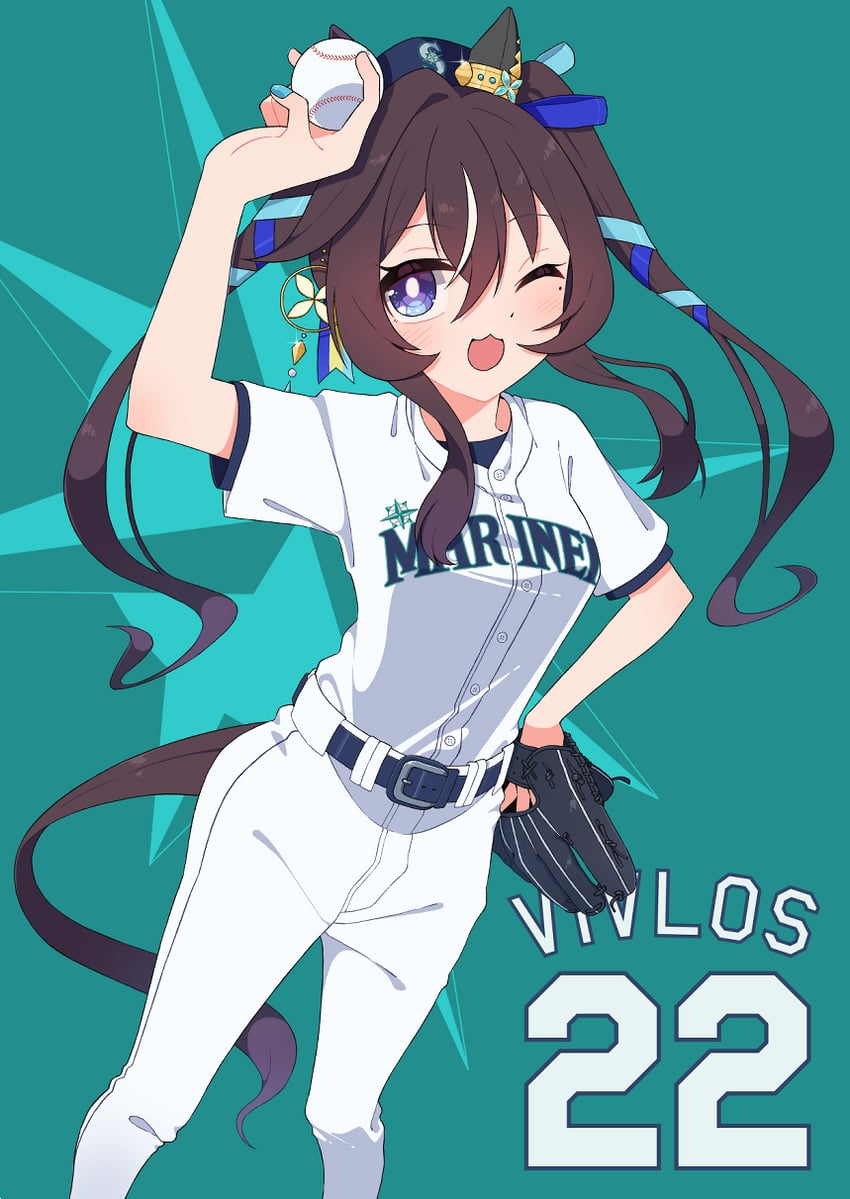 vivlos (umamusume and 1 more) drawn by german_shiroishi