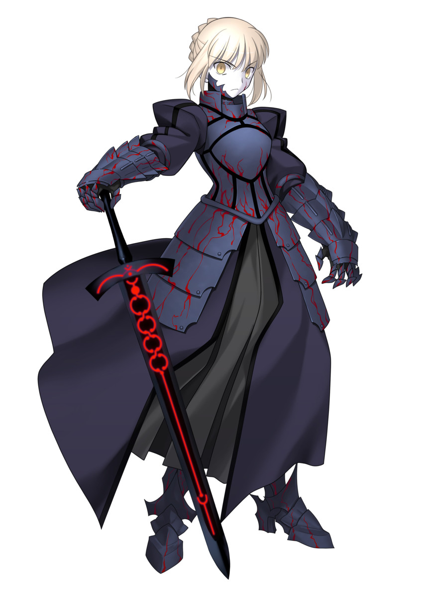 artoria pendragon and saber alter (fate and 1 more) drawn by takeuchi_takashi