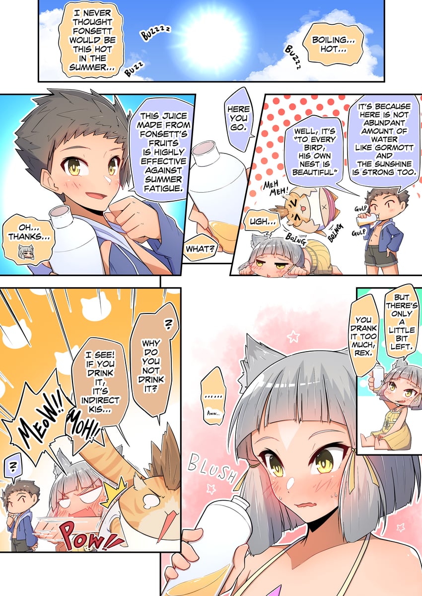 rex, tora, and nia (xenoblade chronicles and 1 more) drawn by osora_(judithandlilith)