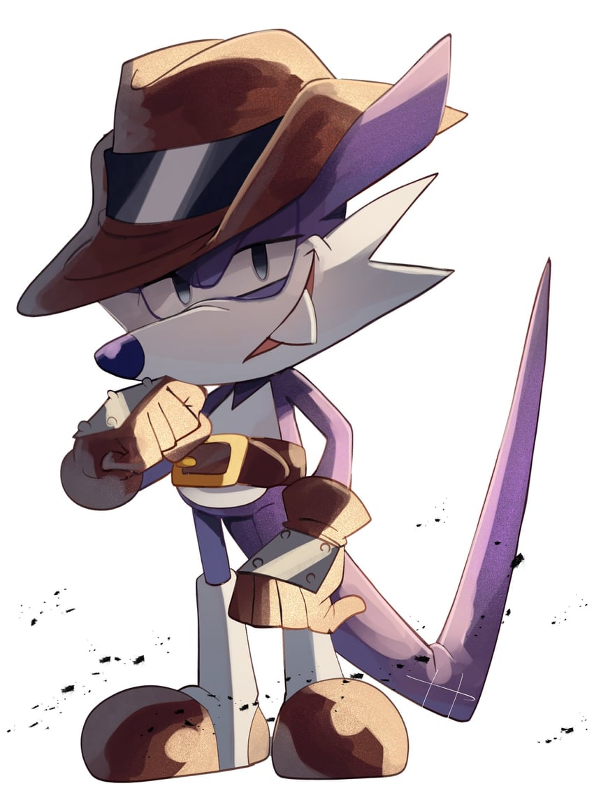 fang the sniper (sonic and 2 more) drawn by plus2sf