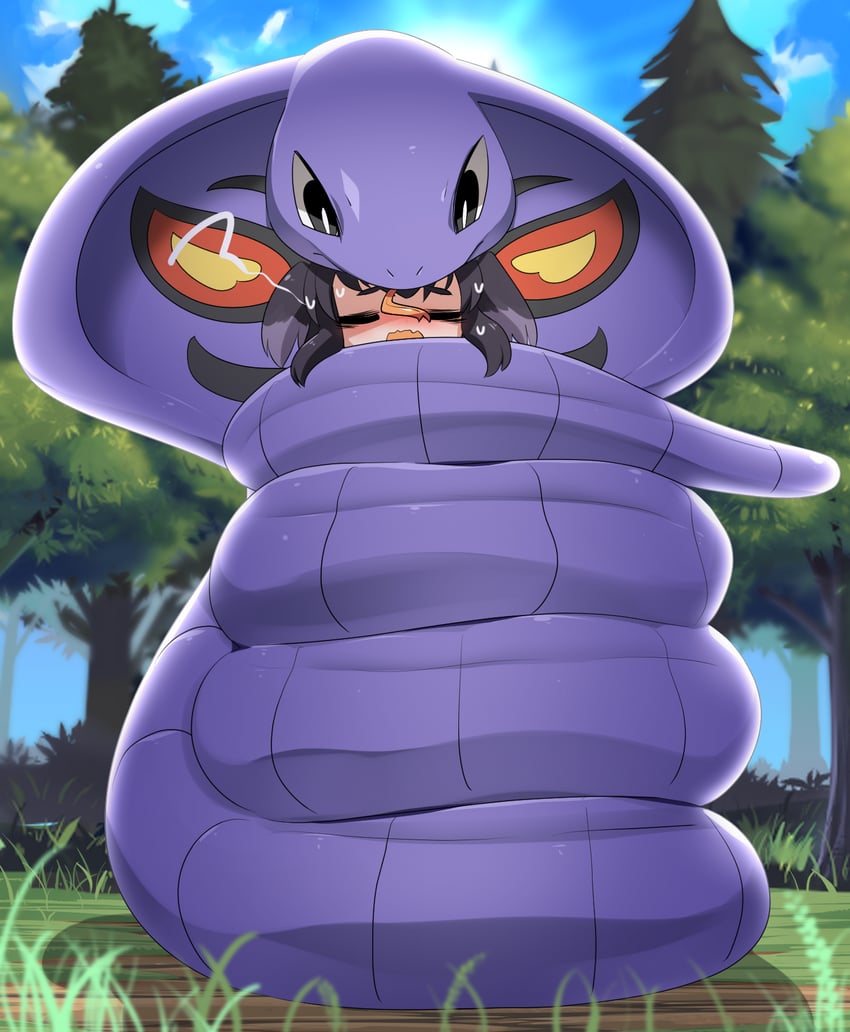 tokitsukaze and arbok (kantai collection and 1 more) drawn by lets0020