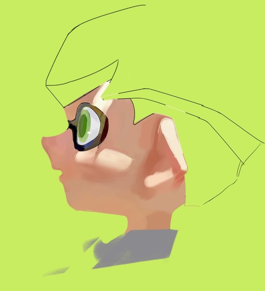inkling player character and inkling boy (splatoon) drawn by ouoxz0t881876
