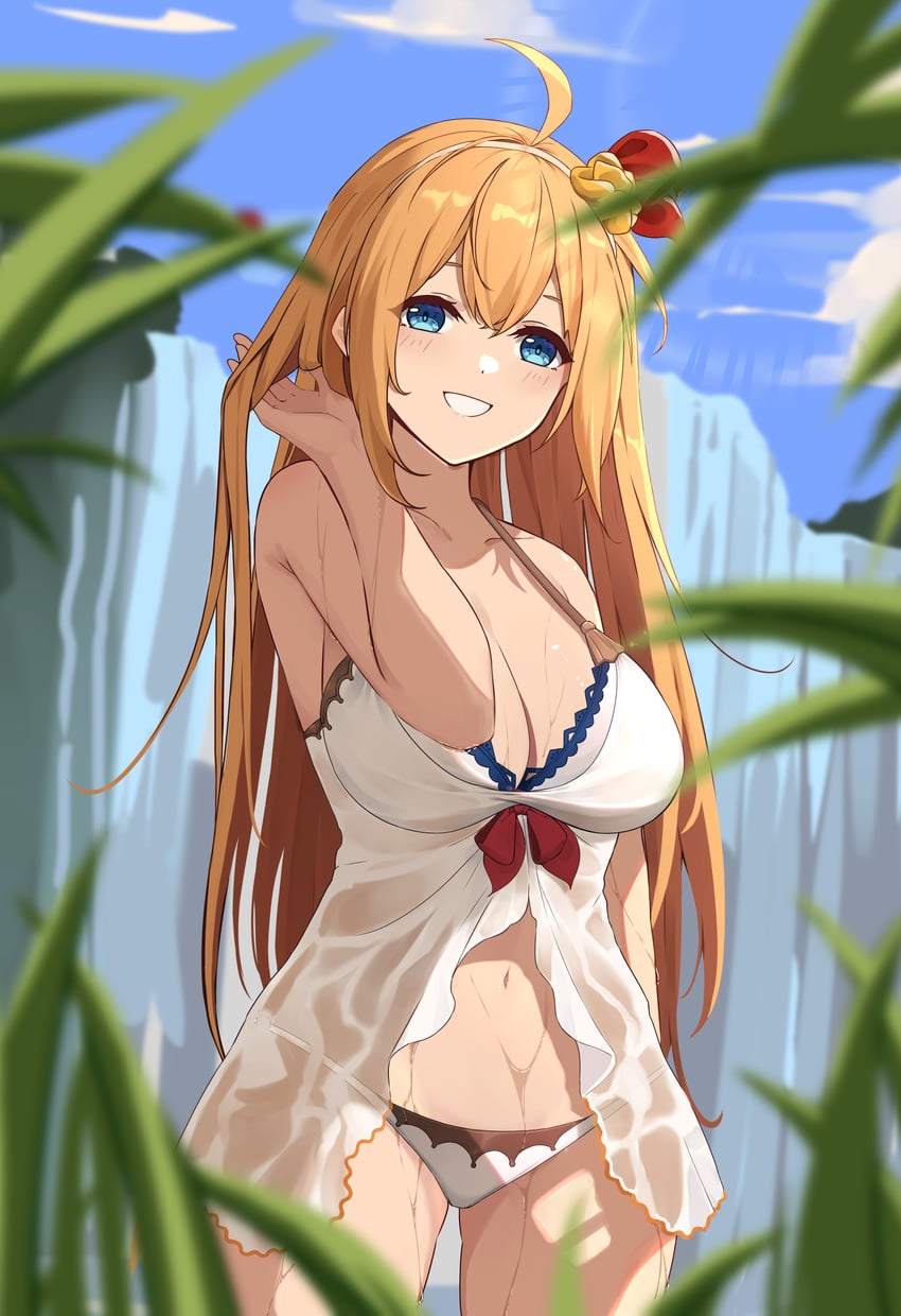 pecorine (princess connect!) drawn by l.tea