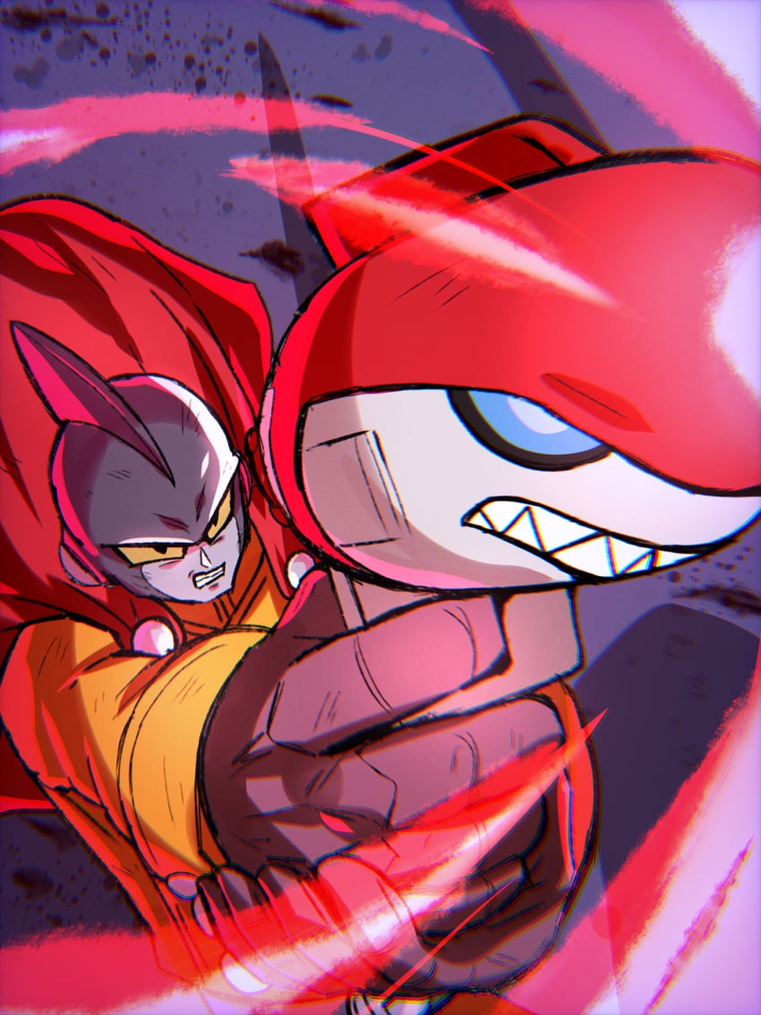 gamma 1 (dragon ball and 2 more) drawn by chiro_illust