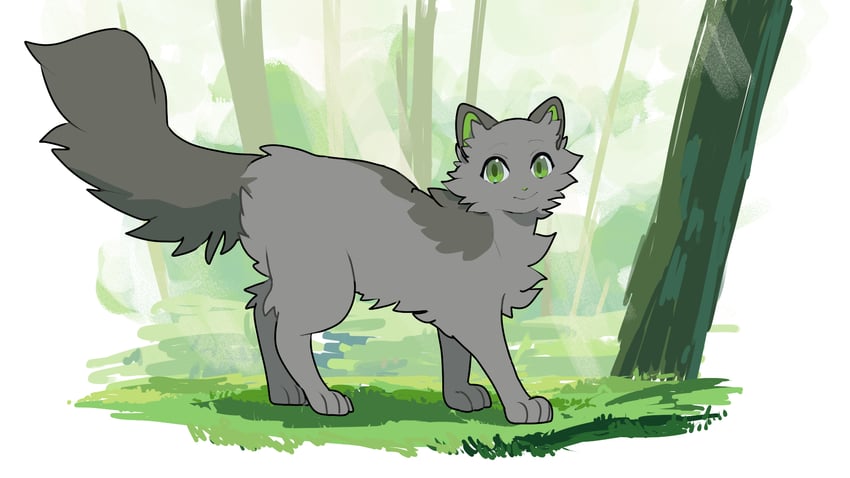 dovewing (warrior cats and 1 more) drawn by minamia23