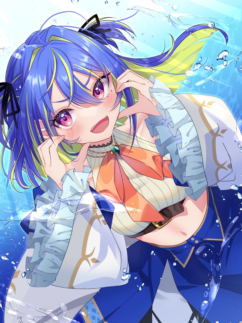 suzumi nemo (nanashi inc. and 1 more) drawn by siki_mhr