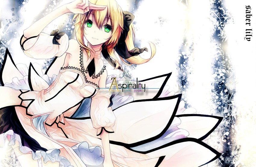 artoria pendragon and saber lily (fate and 1 more) drawn by hazel_(silver_vine)