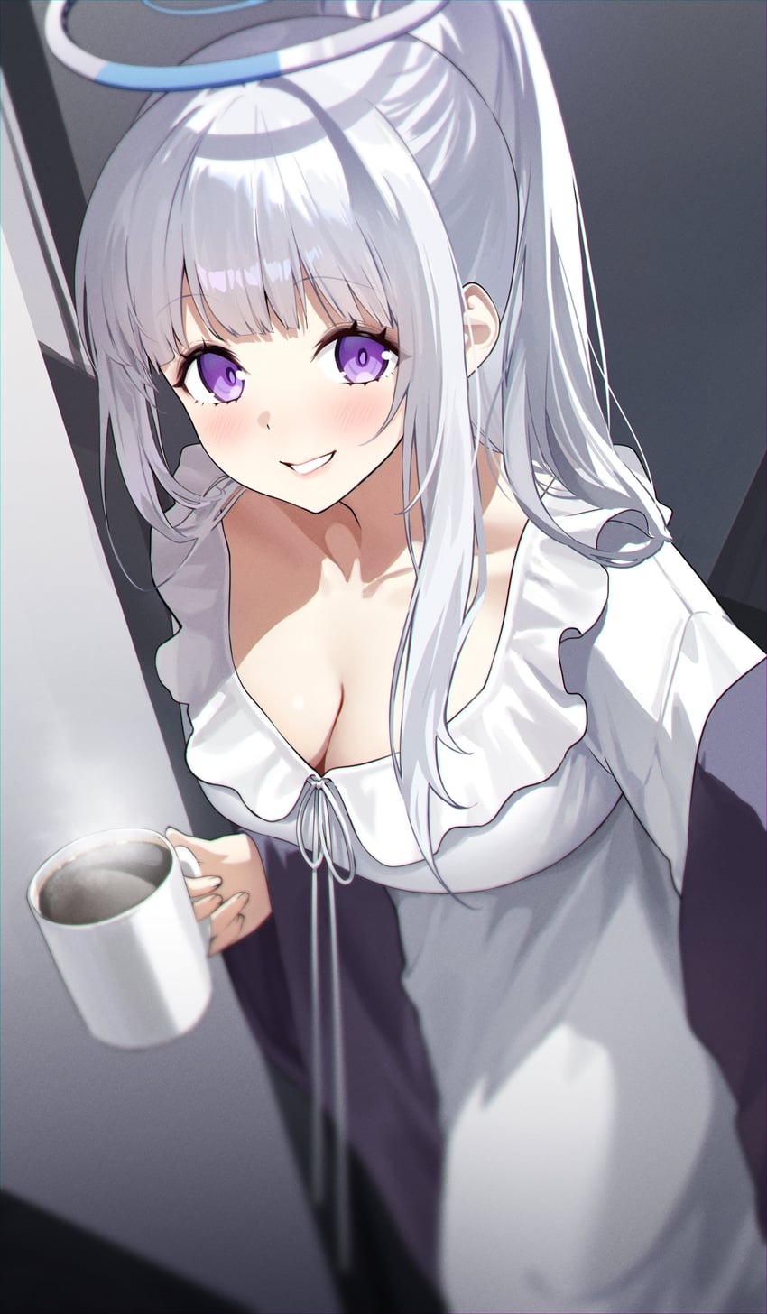 noa (blue archive) drawn by ayoni_623 and kuroshiro_kanae