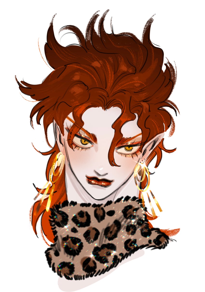 dio brando (jojo no kimyou na bouken and 1 more) drawn by chlyaco