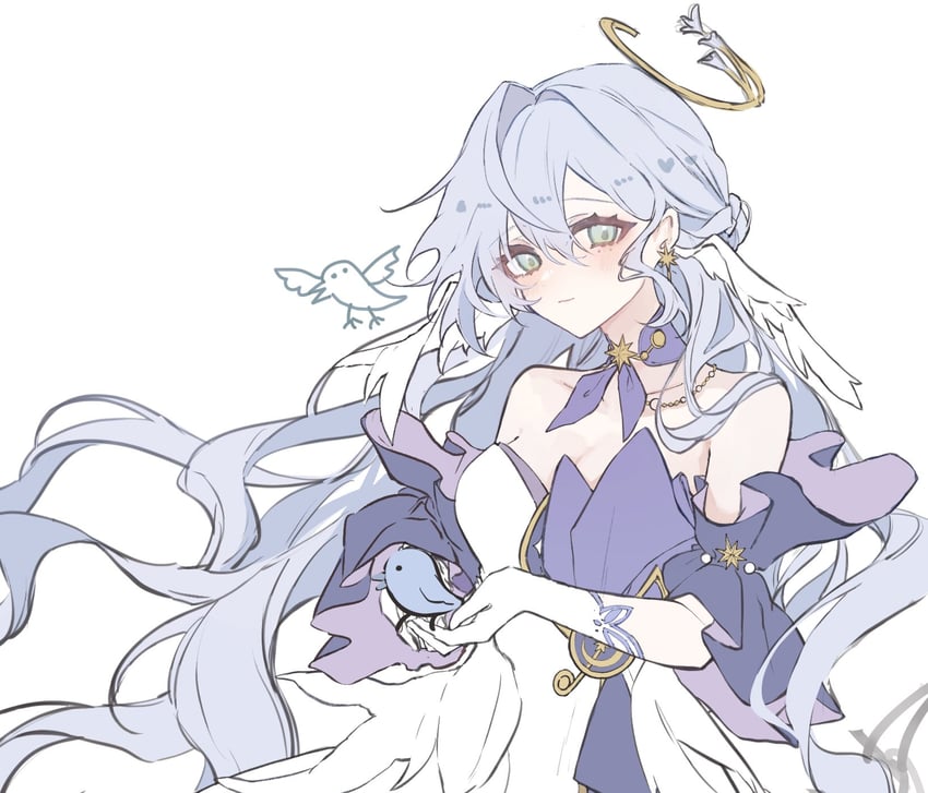 robin (honkai and 1 more) drawn by miss_itata