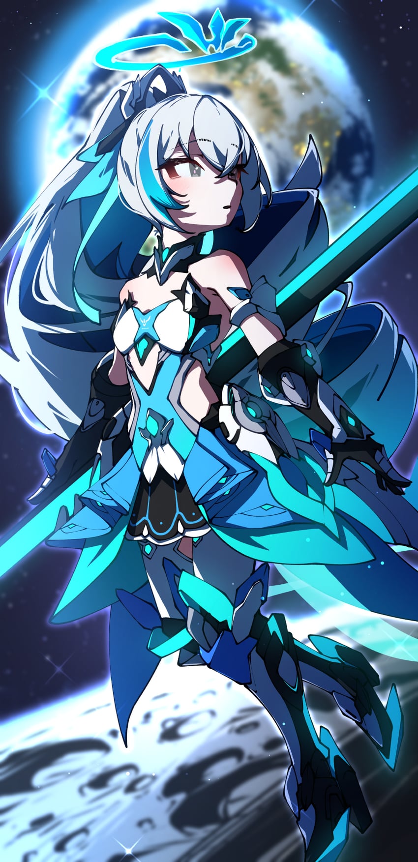 bronya zaychik and project bunny (honkai and 1 more) drawn by ecliygame