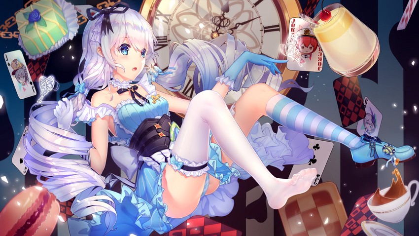 bronya zaychik, theresa apocalypse, captain, and kallen kaslana (honkai and 1 more) drawn by nhan