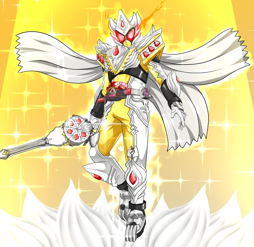 kamen rider gavv and gochizo (kamen rider and 1 more) drawn by dopemi