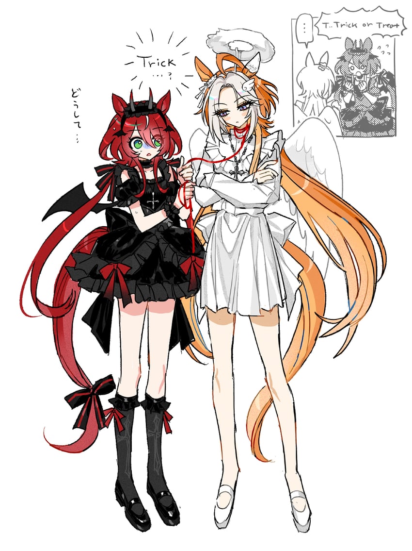 orfevre and win variation (umamusume) drawn by didi_(whaqlrpwjd)
