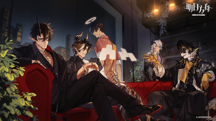 chongyue, lee, flamebringer, puzzle, and insider (arknights) drawn by no_sense_of_shame