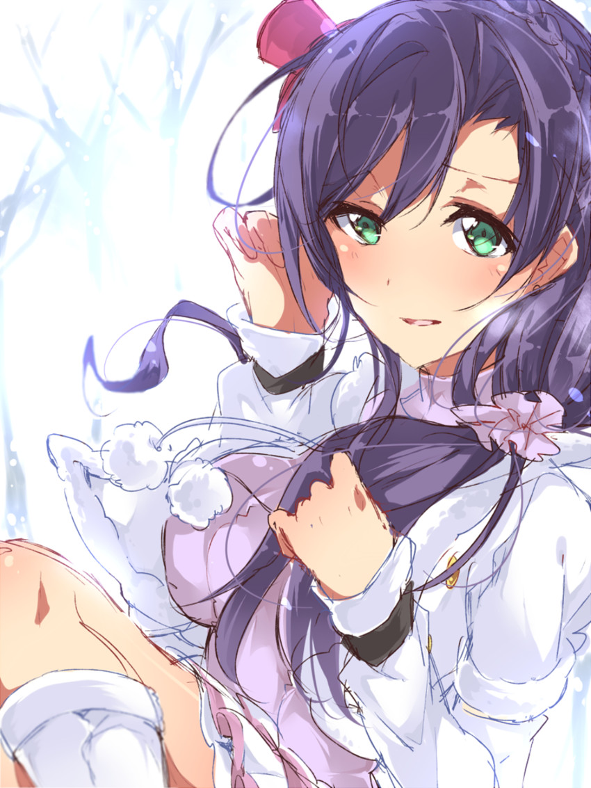 tojo nozomi (love live! and 1 more) drawn by mope