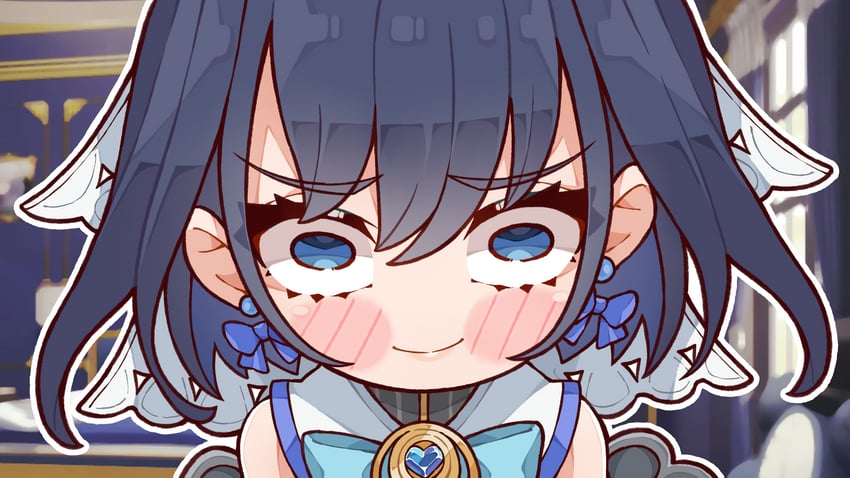 ouro kronii (hololive and 1 more) drawn by kukie-nyan