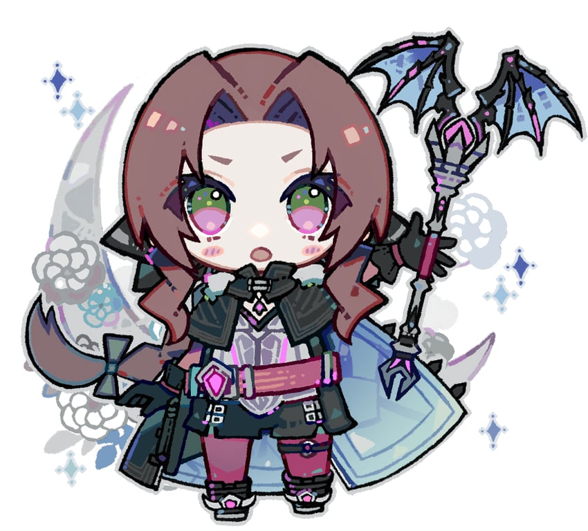aerith gainsborough (final fantasy and 2 more) drawn by hiyunagi