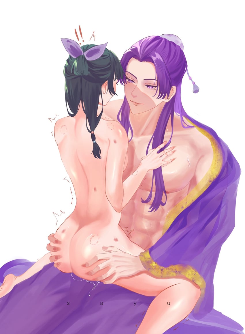 maomao and jinshi (kusuriya no hitorigoto) drawn by sayuu131