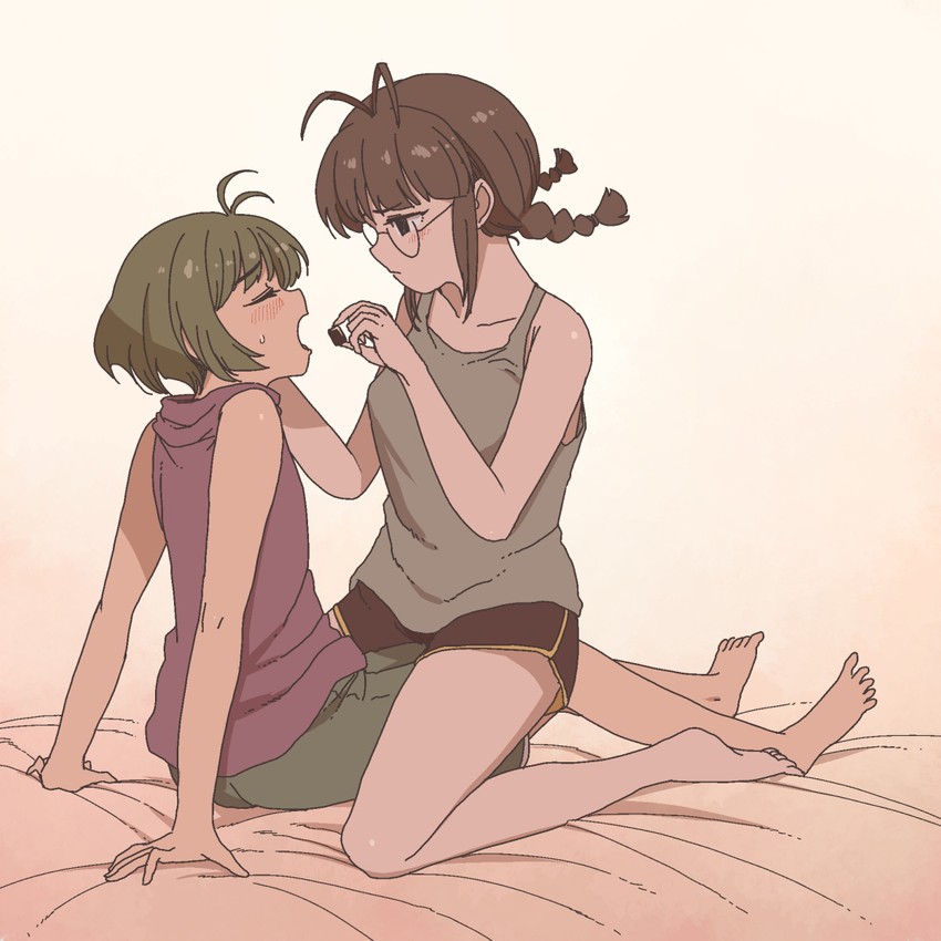 akizuki ritsuko and akizuki ryo (idolmaster and 1 more) drawn by chiaki_rakutarou