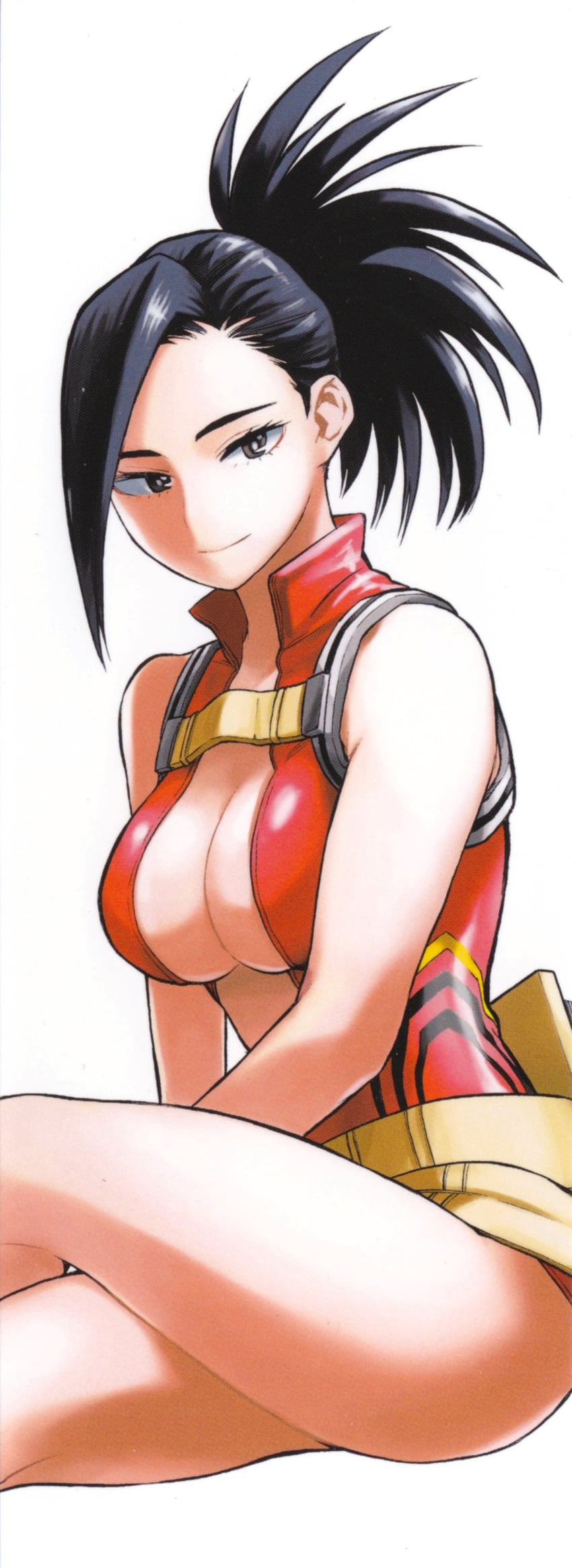 yaoyorozu momo (boku no hero academia) drawn by horikoshi_kouhei