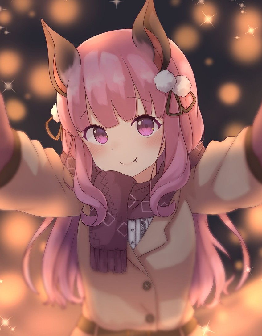 umori hinako (nanashi inc. and 1 more) drawn by maka_neko