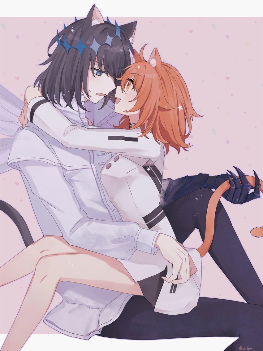fujimaru ritsuka and oberon (fate and 1 more) drawn by kriri_o0