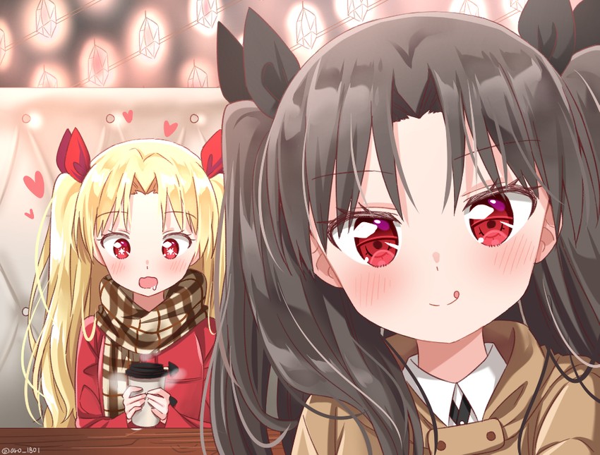 ereshkigal and ishtar (fate and 1 more) drawn by aro_1801