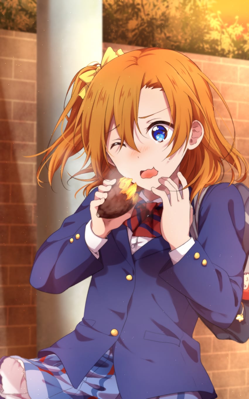 kosaka honoka (love live! and 1 more) drawn by ooda_karashi