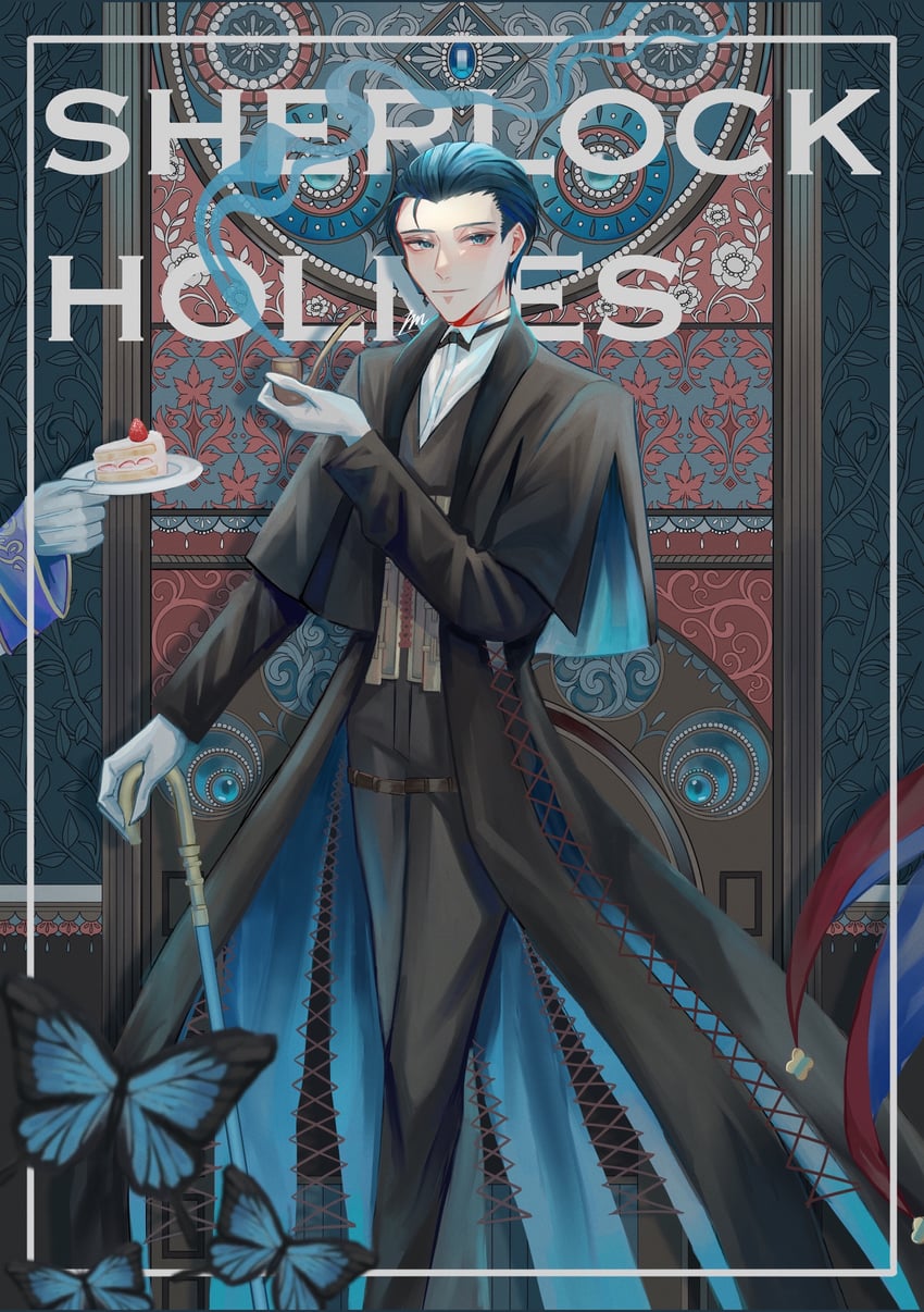sherlock holmes (fate and 1 more) drawn by ichimichi_111