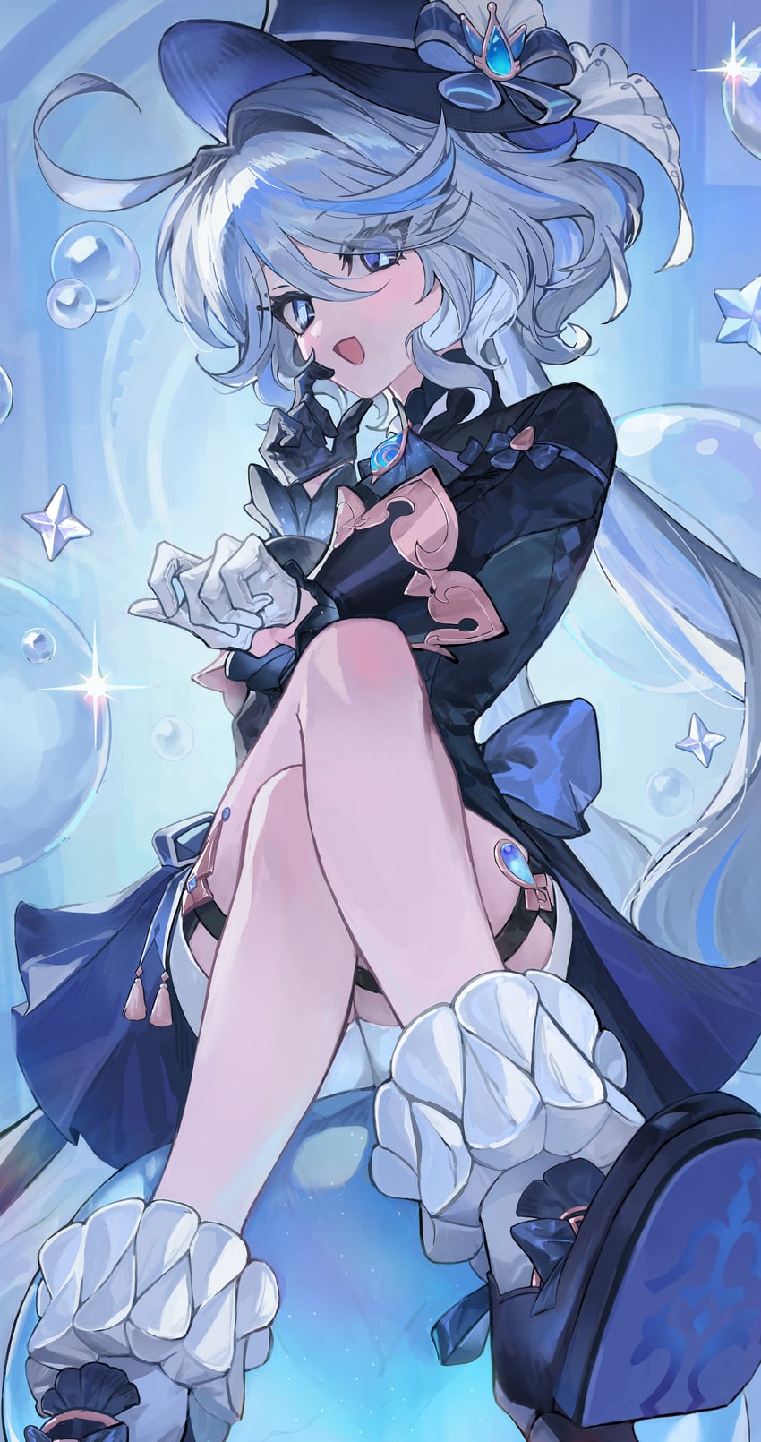 furina (genshin impact) drawn by toria_(toriaa_27)