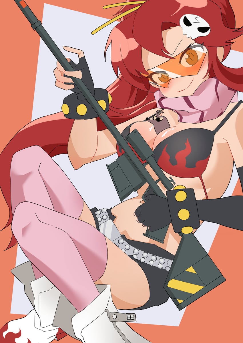 yoko littner (tengen toppa gurren lagann) drawn by aplus_illust
