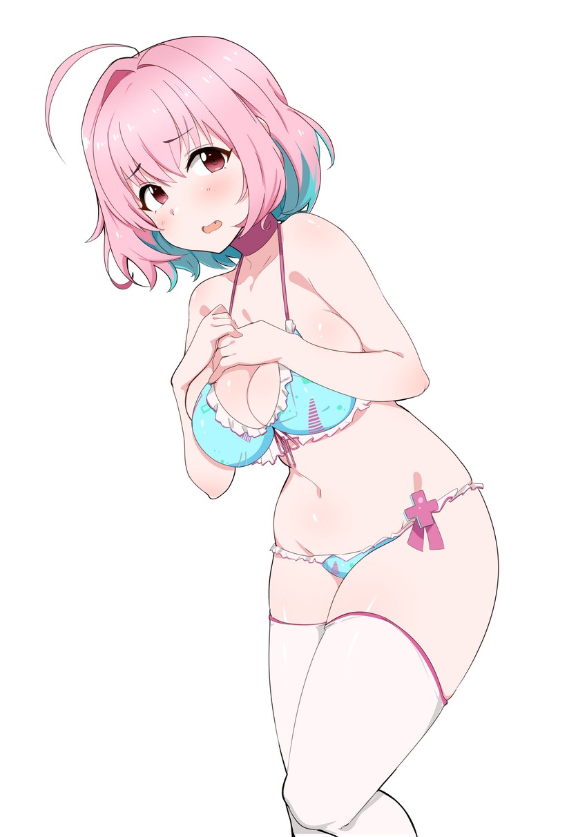yumemi riamu (idolmaster and 1 more) drawn by seihekiog