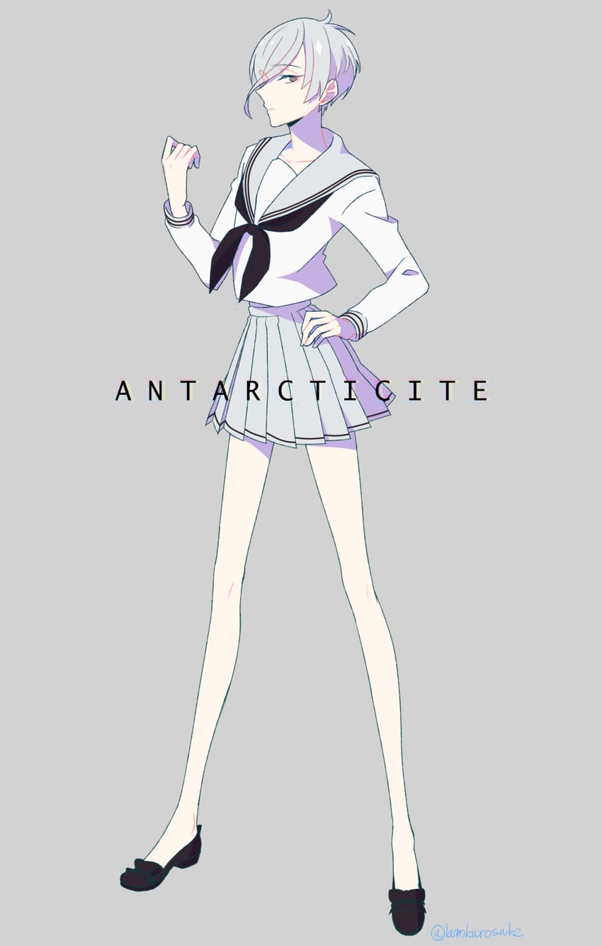 antarcticite (houseki no kuni) drawn by kuro_no_suke_(kurotu962kurotu)