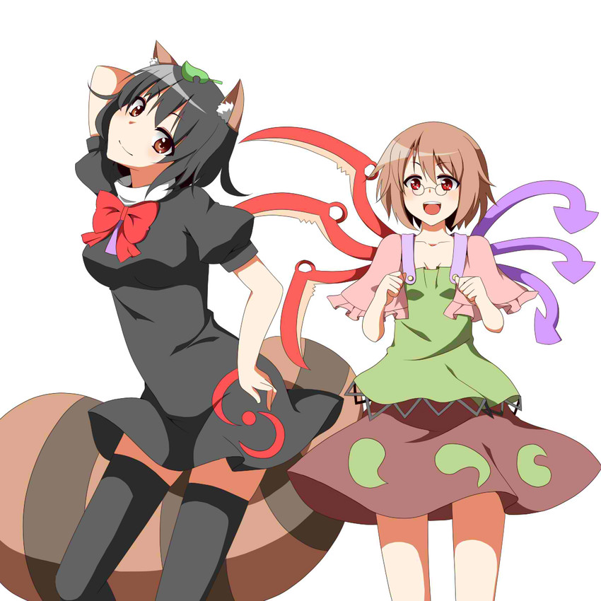 houjuu nue and futatsuiwa mamizou (touhou) drawn by toho-77