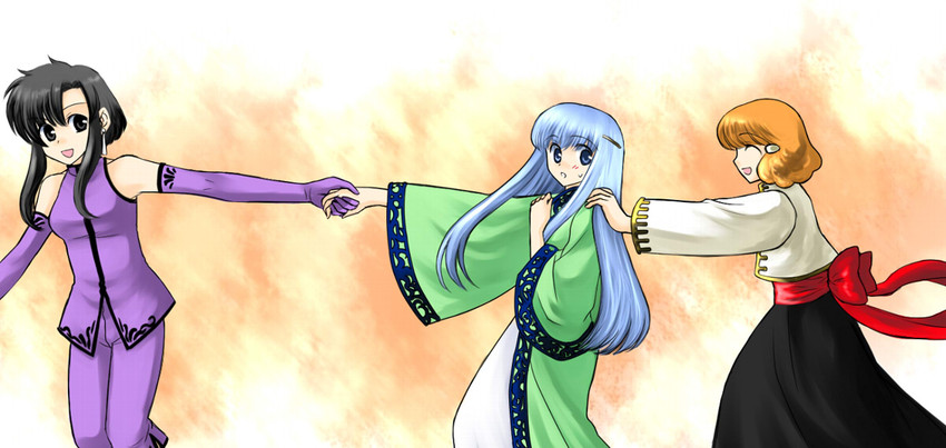julia, larcei, and lana (fire emblem and 1 more) drawn by bo_(774berry)